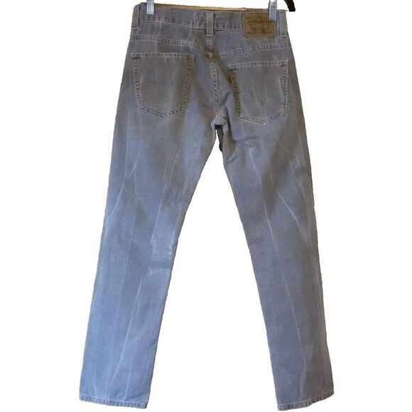 Levi's The Original Jeans Skinny 511 30x30 Gray Medium Wash Straight Leg Flaw - Picture 11 of 16